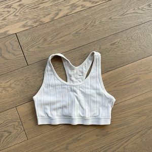 Aerie Offline Bralette 2 for 1 - cream and lavender